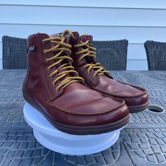 Lems Men's Boulder Boot Leather | Color Russet | Size US 12.5 - Picture 3 of 10